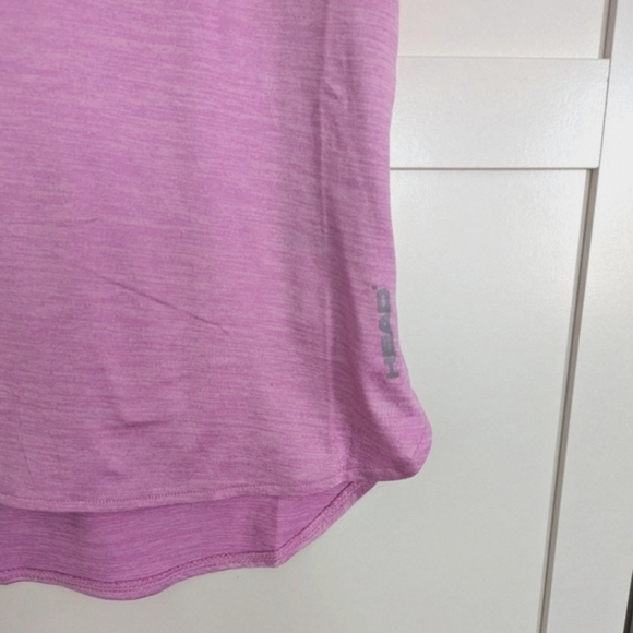 HEAD | Lilac Sleeveless Active V-Neck Top Size XSmall - Picture 3 of 4